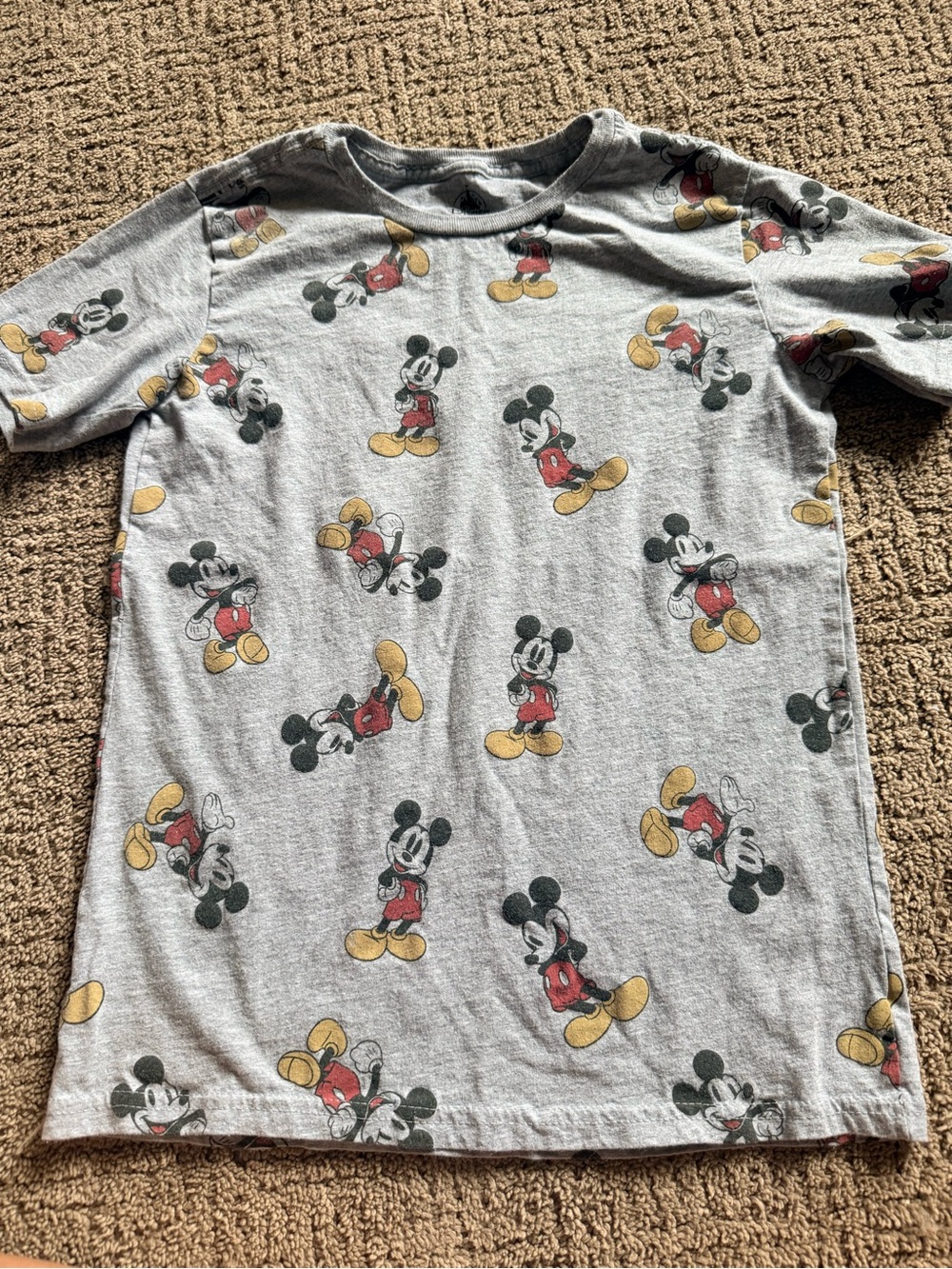 Disney Tee Mickey Mouse Print - Kids 10/12